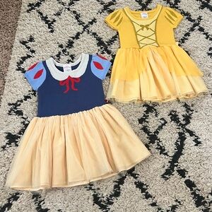 Disney Snow White and Belle princess dresses size 3t